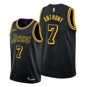 Lakers Carmelo Anthony Black Mamba Jersey
